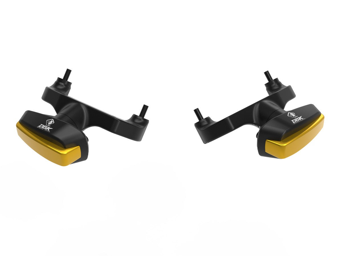Ducabike DBK PTMG01 Moto Guzzi V100 Head And Collector Protection Kit - BLACK-GOLD