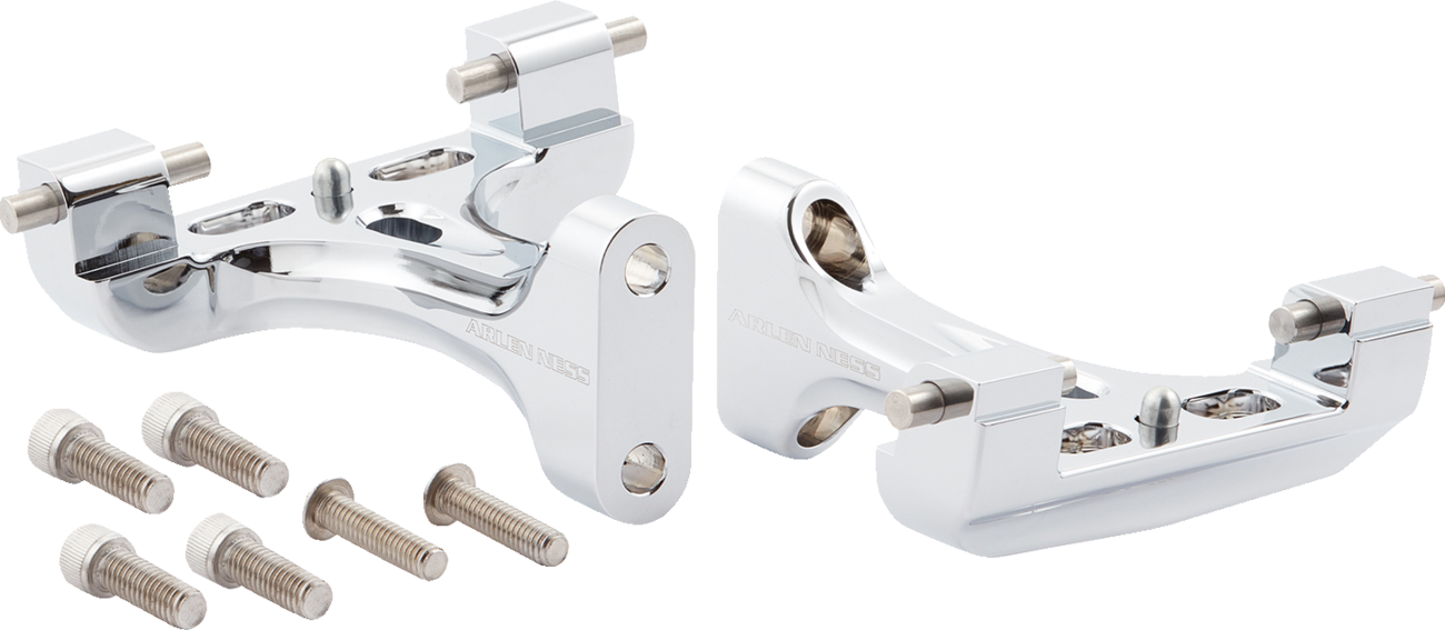 Arlen NESS Forged Passenger Floorboard Mounts