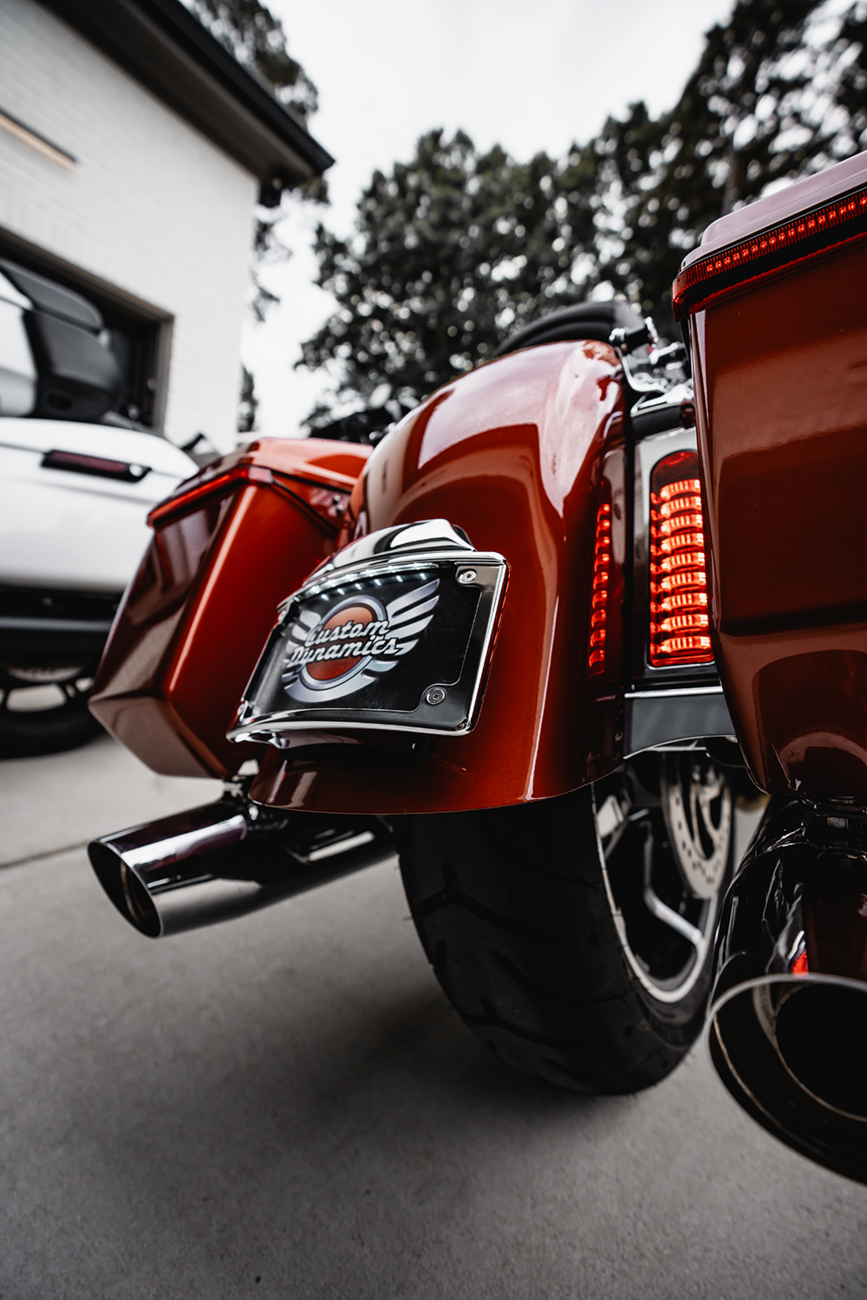 Custom Dynamics Radius License Plate Mount Assembly For CVO™