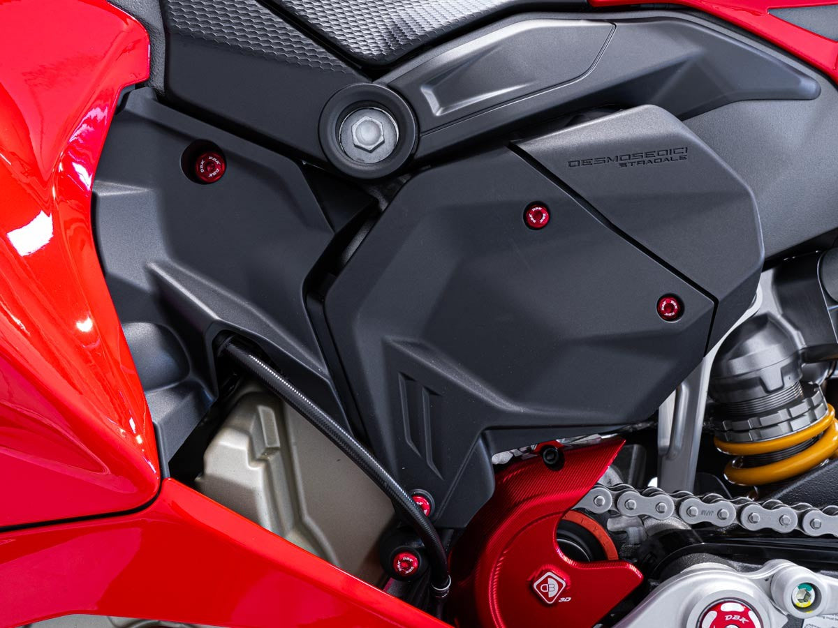 Ducabike DBK KVT99 Panigale V4 MY 2025 Low Left Side Tank Panel Screws Kit
