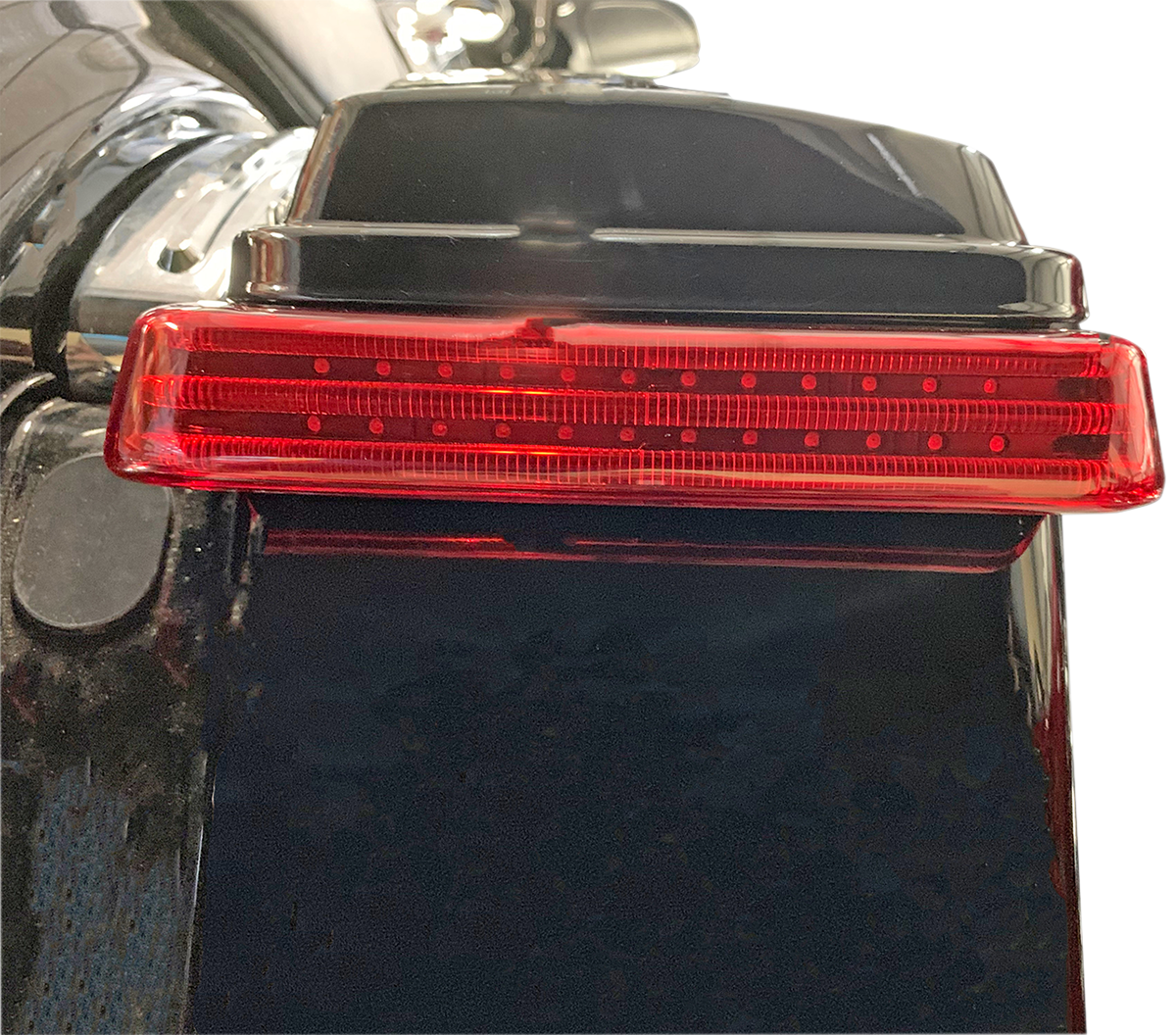 Custom Dynamics Saddlebag Lights - Black/Red