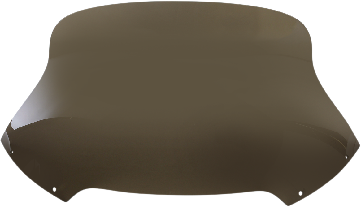 Memphis Shades Spoiler Windshield - 10" - Smoke - FLTR