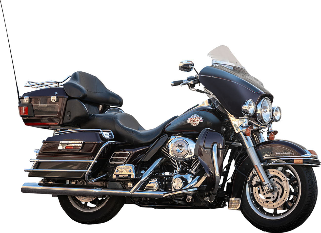 Klock Werks Flare® Windshield - 6-1/2" - Clear - '96-'13 FLH