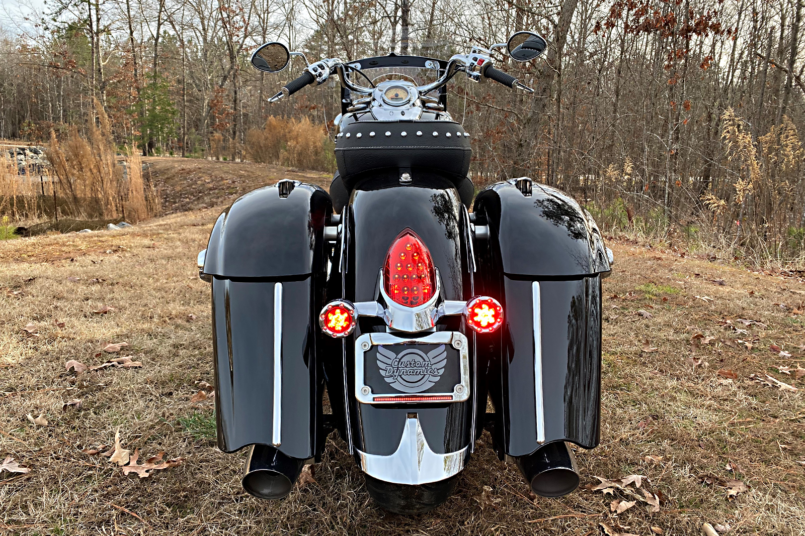 Custom Dynamics ProBEAM® Bullet Ringz™ LED Rear Turn Signals For Scout