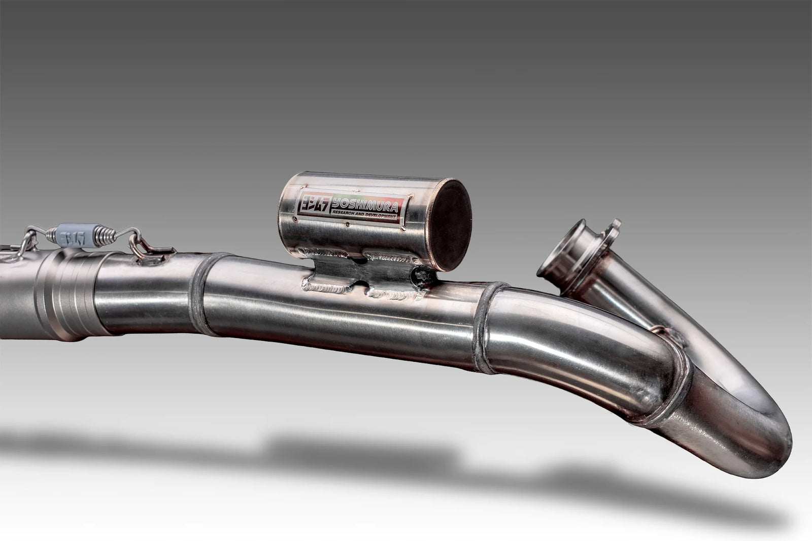 Yoshimura KX250/X 25-26 RS-12 Stainless Full Exhaust, W/ Stainless Muffler