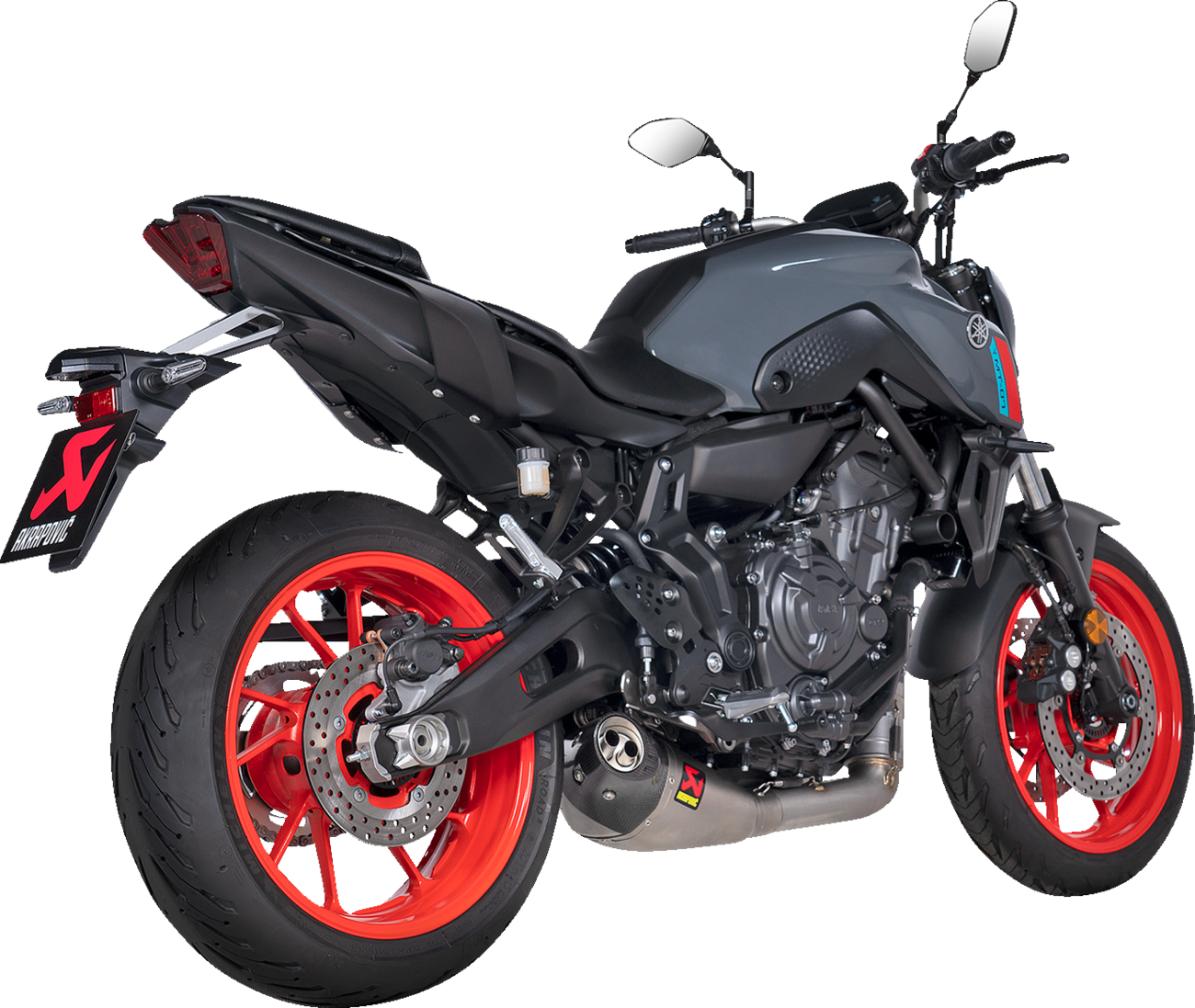 Akrapovic Racing Line Exhaust System - Titanium - Yamaha MT-07/XSR 700