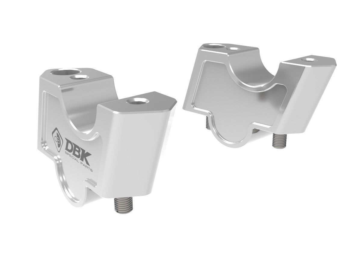 Ducabike DBK BRM06 BMW R1300GS Handlebar Risers Kit - SILVER