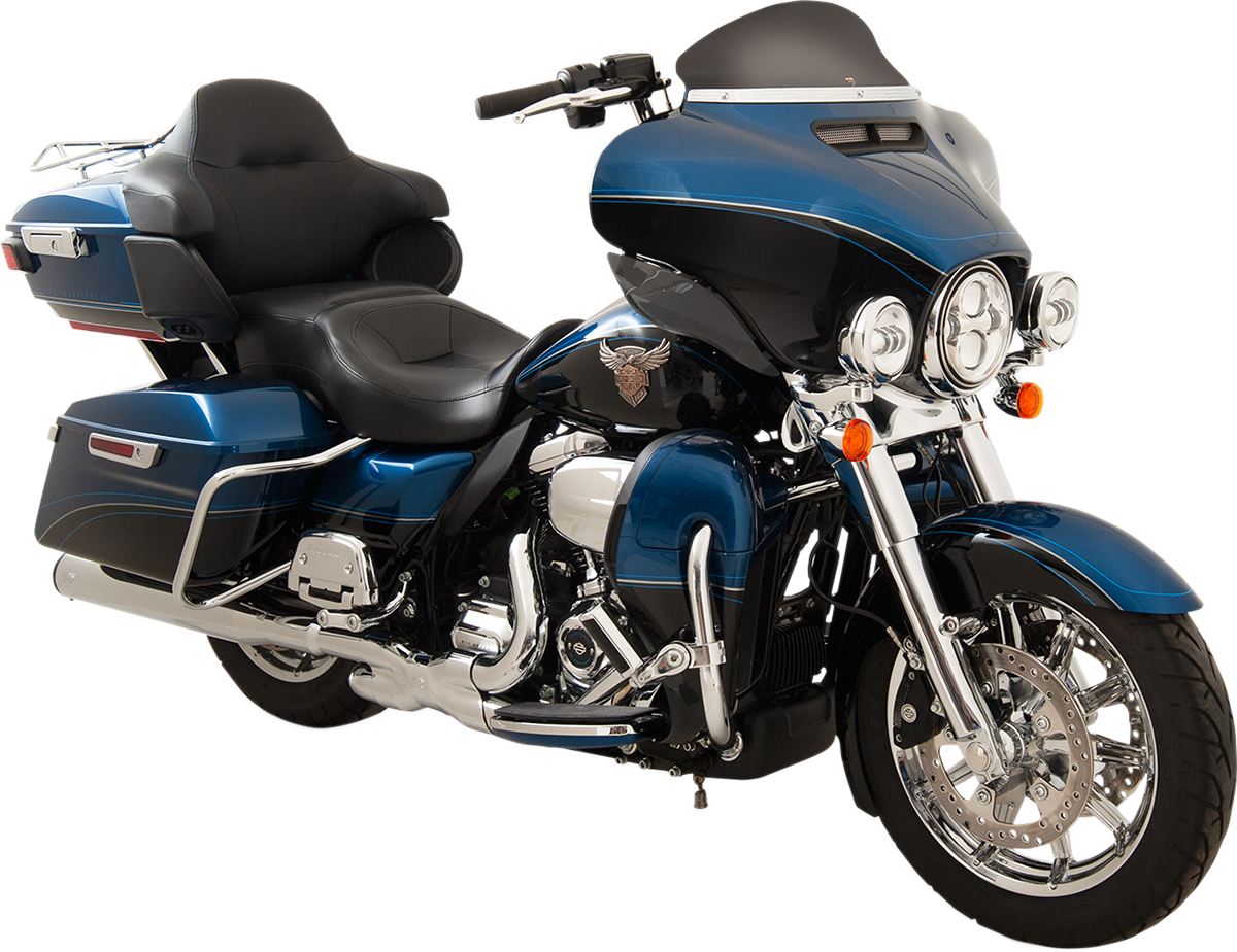 Klock Werks Flare® Windshield - 5" - Black - '14-'25 FLH