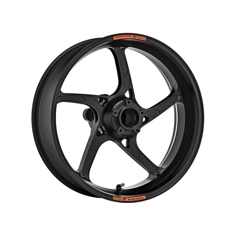 OZ Racing Piega R Forged Aluminum Wheel Set Anodized Black For Yamaha R1 / R1S / R1M