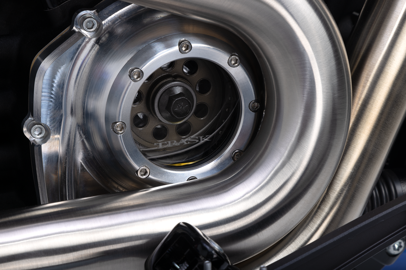 Trask Assault Series Cam Cover - Raw Machined - M8