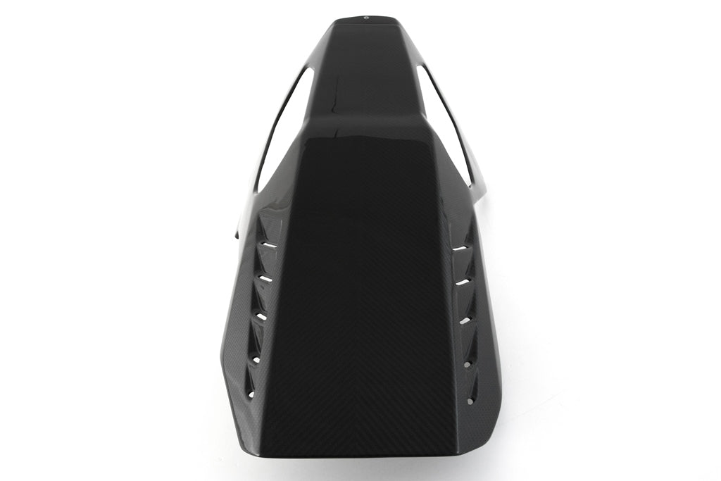 Fullsix Carbon BELLY PAN RACE - Aftermarket Exhaust Without CAT