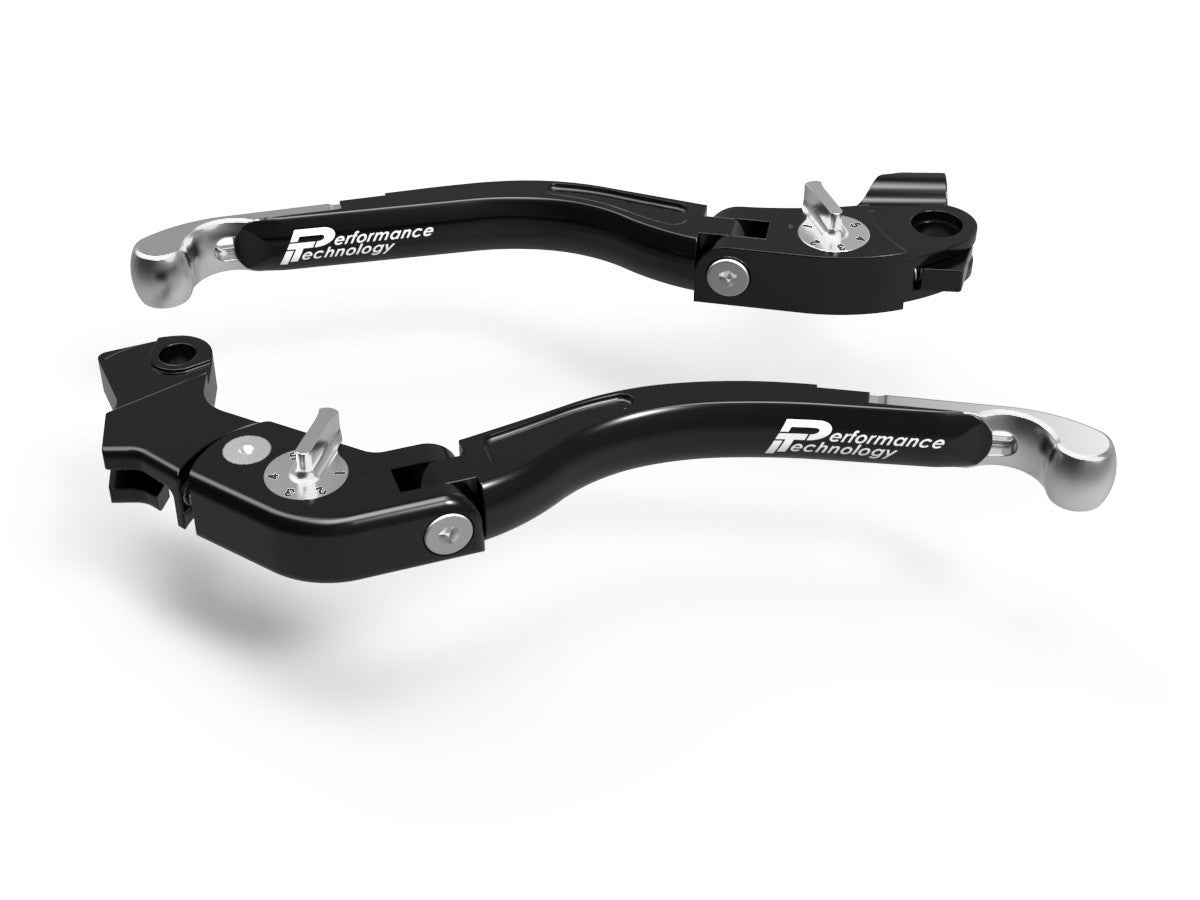 Ducabike DBK LEA10 Brake / Clutch Adjustable Levers Eco GP 2 - BLACK-GREY