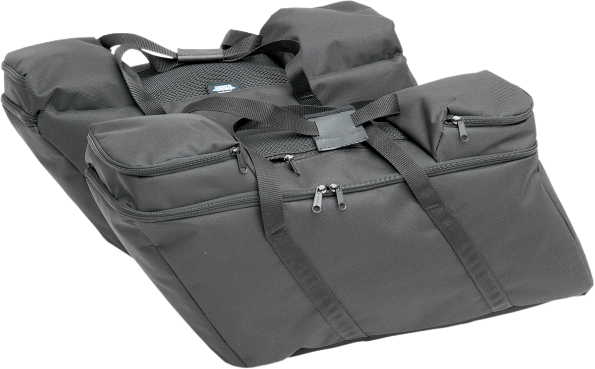 Drag Specialties Seats Saddlebag Liners - Black - FL '93-'13