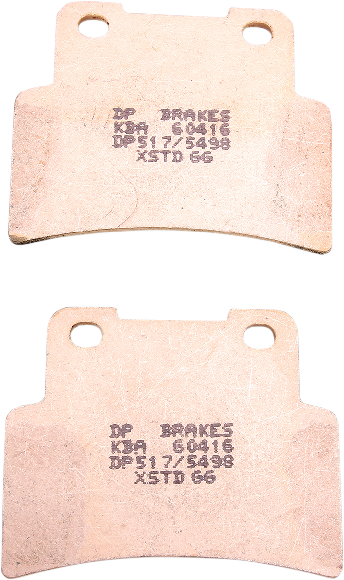 DP Brakes Standard Brake Pads - Aprilia