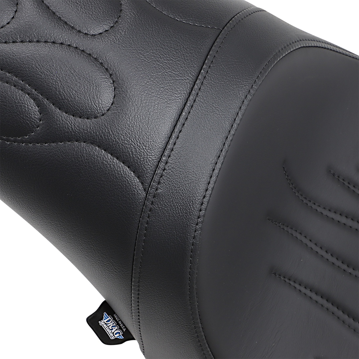 Drag Specialties Seats Predator Seat - Flame Stitched - FL/FX '00-'17