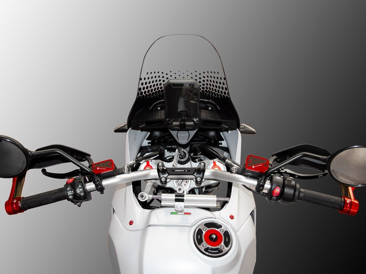 Ducabike DBK TLS13 Fluid Reservoir Caps - Red