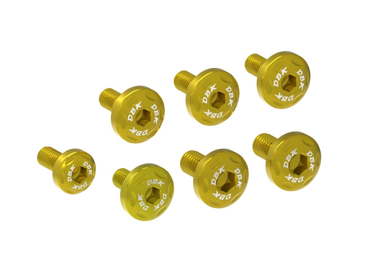 Ducabike DBK CNC Left Panel Screw Kit Ducati Monster V2 2026 - Gold