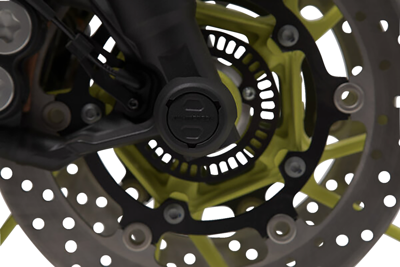 SW-Motech Axle Sliders - Front - Set - Aprilia/Yamaha