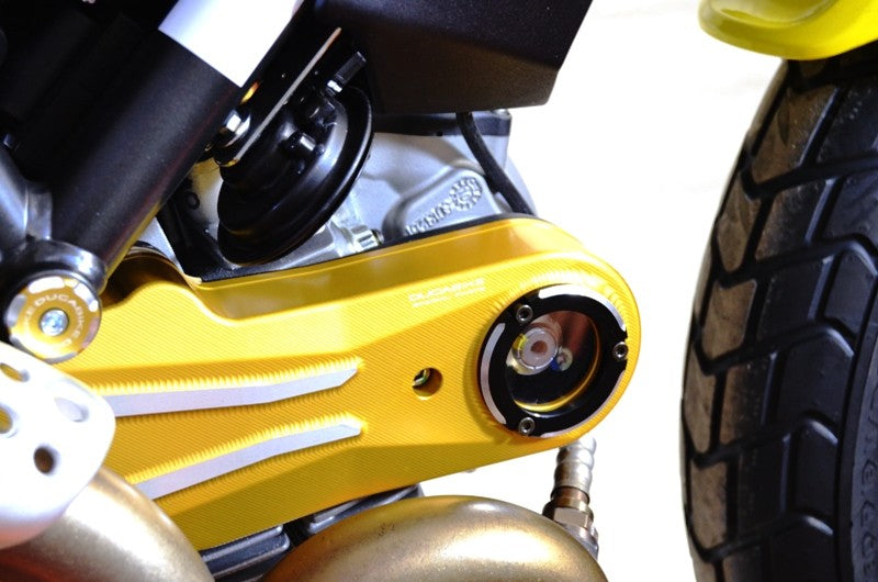 Ducabike DBK CDSCRA01 Timing Belt Cover - GOLD-BLACK