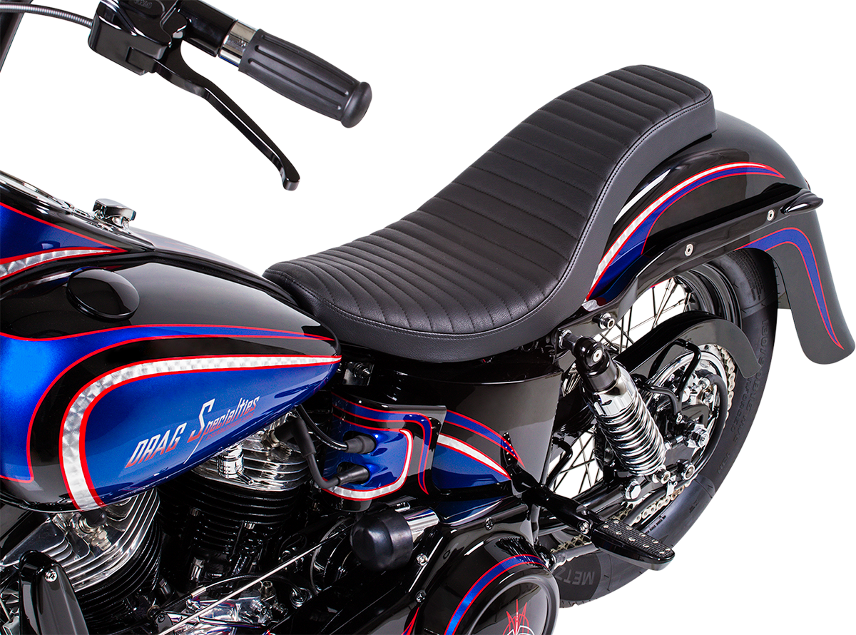Klock Werks 4" Stretched Rear Fender - Frenched - HD Softail '99-'17