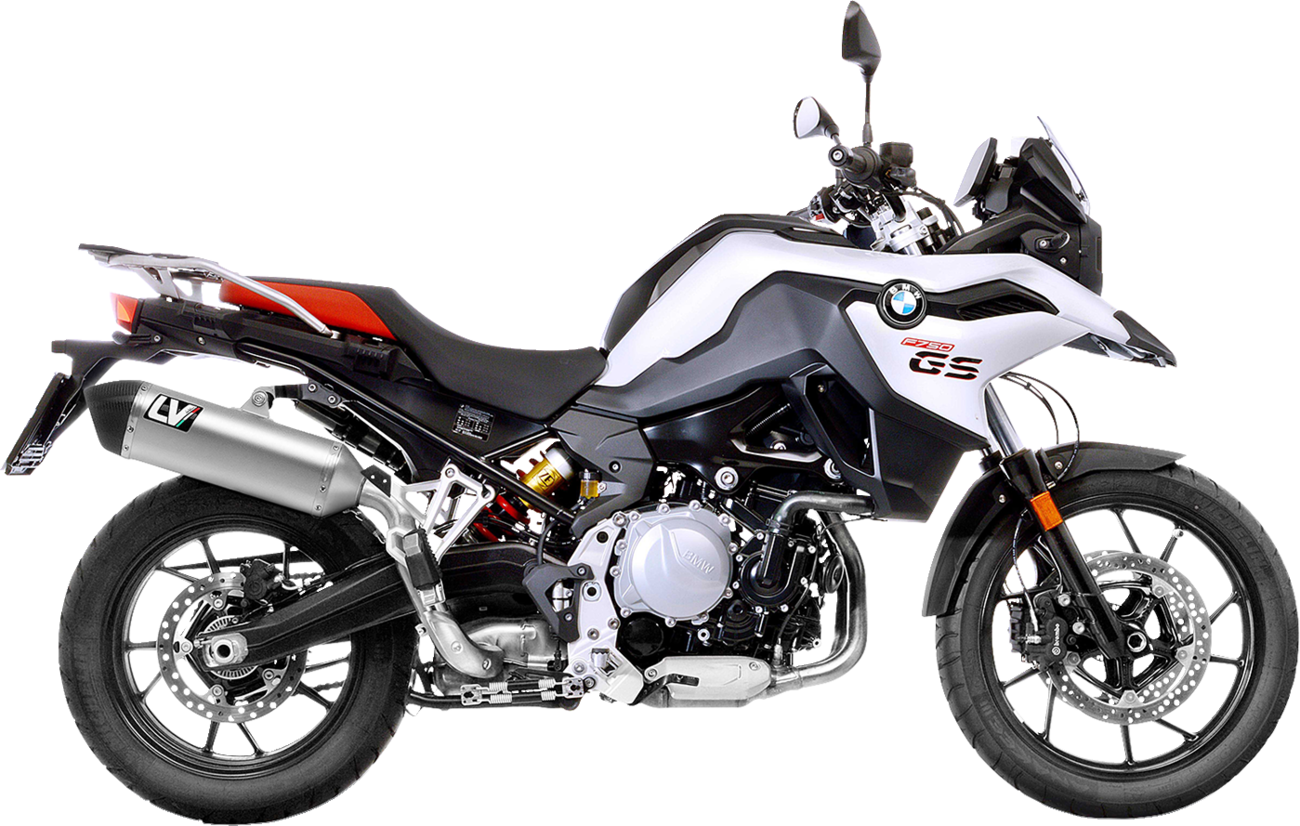 LeoVince LV-14 Black Edition Slip-On Muffler - BMW F 750/900 GS