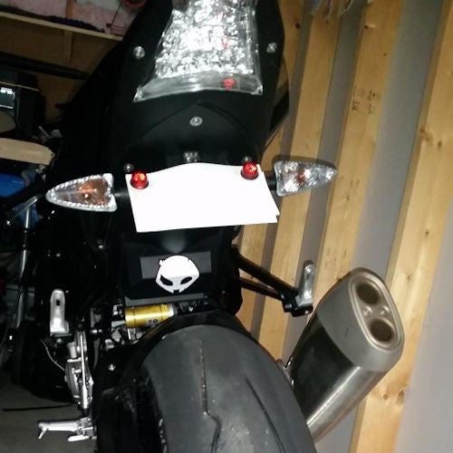 Motomillion S1000RR Alien Head Stickers