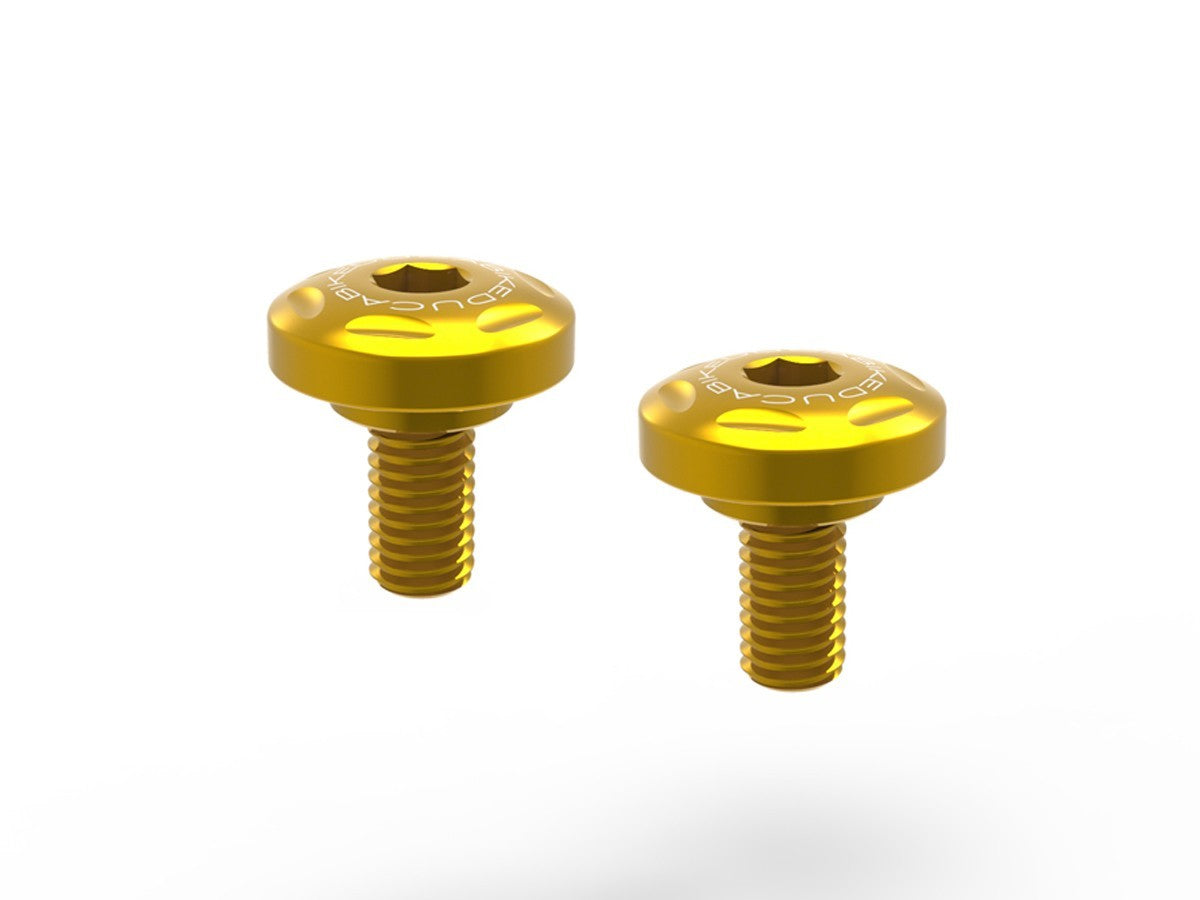 Ducabike DBK KVT30 DesertX Radiator Frame Screws Kit - GOLD