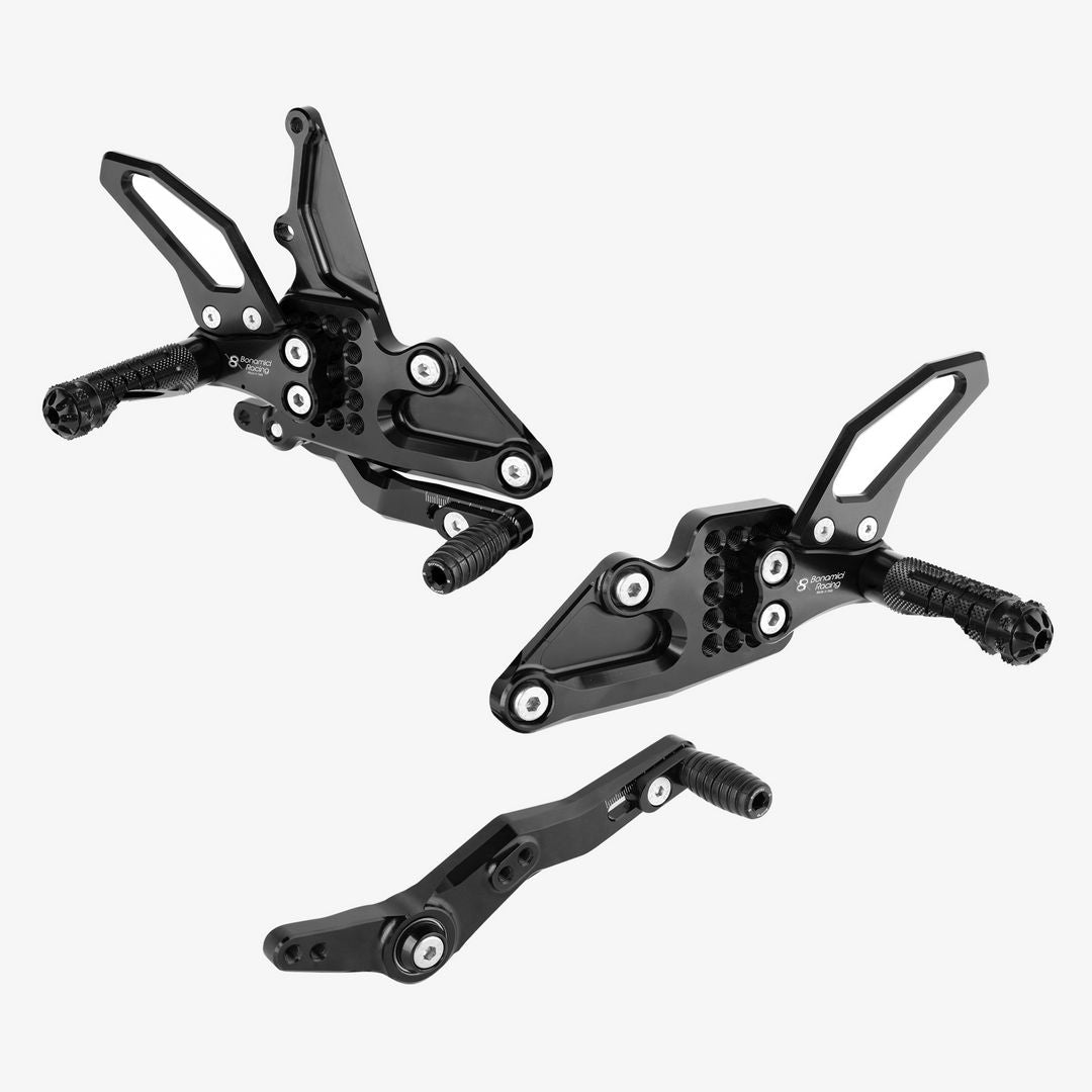 Bonamici Racing Adjustable Rearsets - Suzuki GSX-8S - GSX-8R