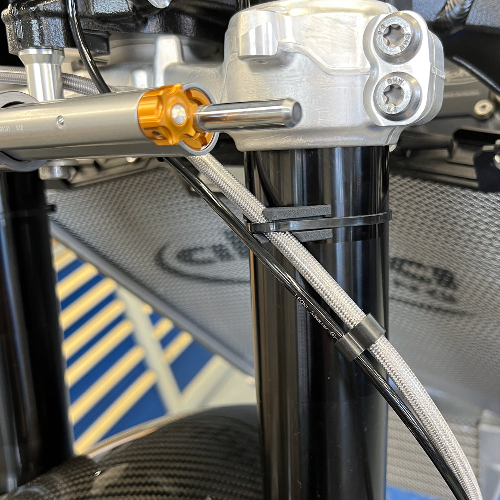 Mounting kit racing brake line, front
