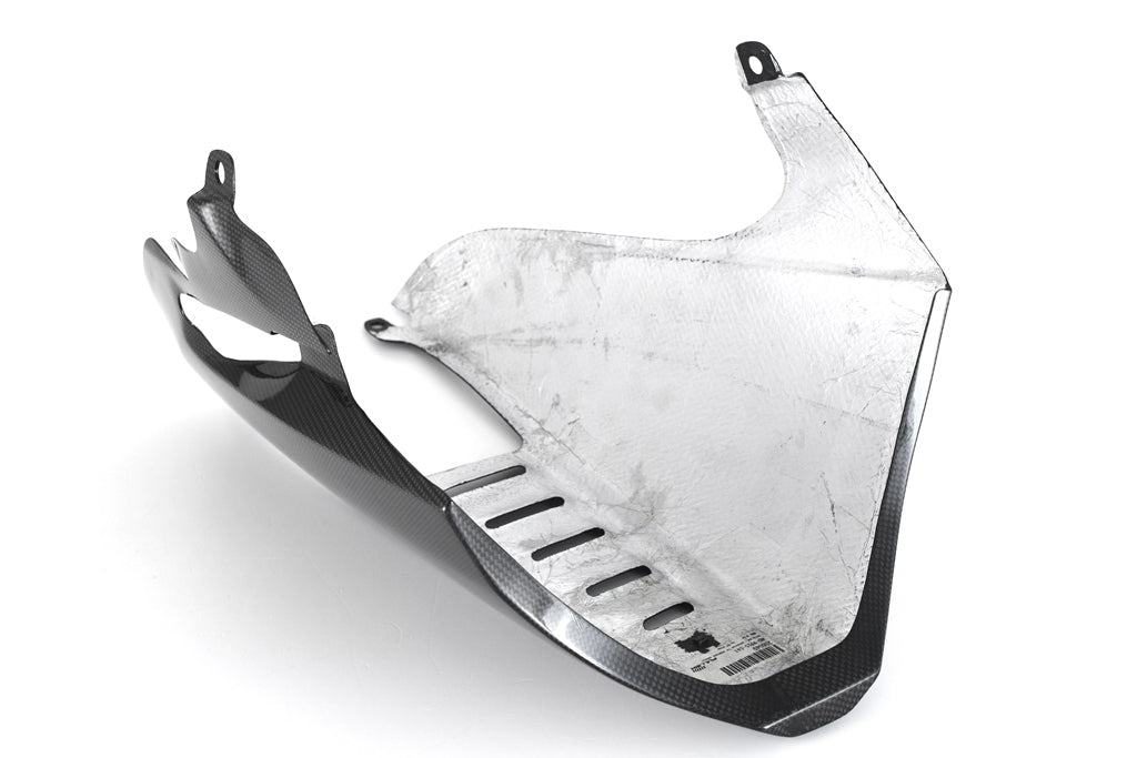 Fullsix Carbon BELLY PAN - Extension For Underseat Exhaust