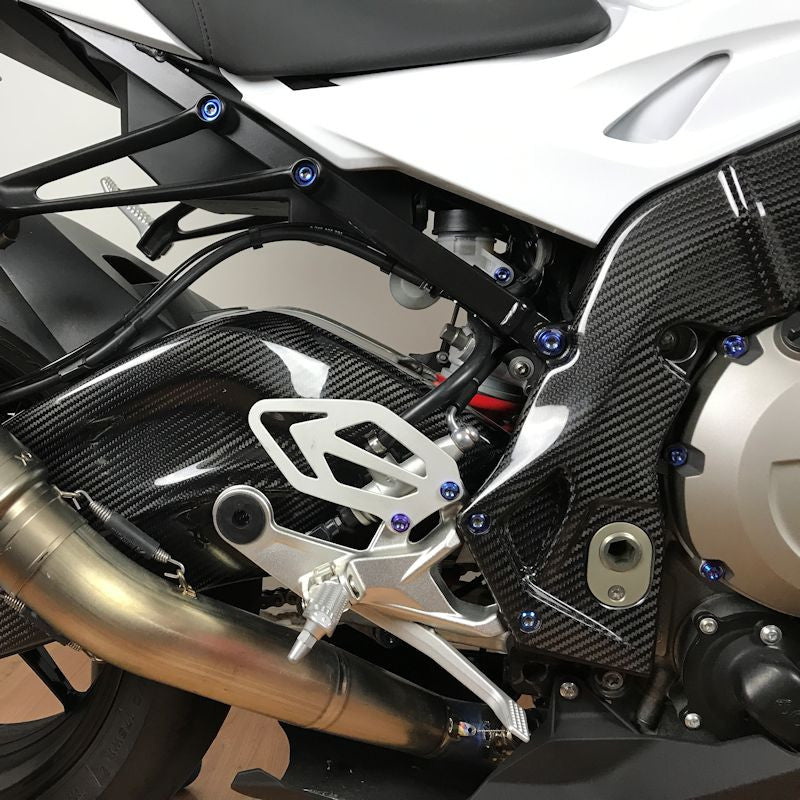 Ilmberger Carbon Fiber Frame Cover Set for S1000RR 2015-2018