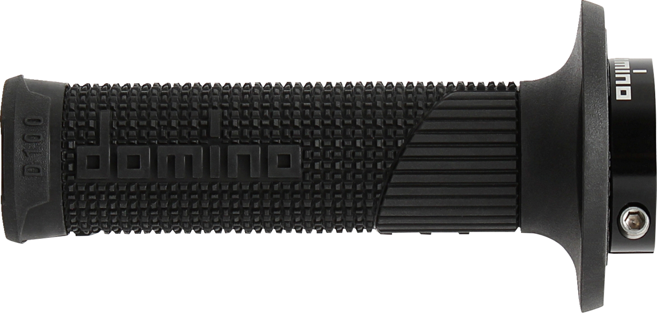 Domino D100 D-Lock Grips - Black