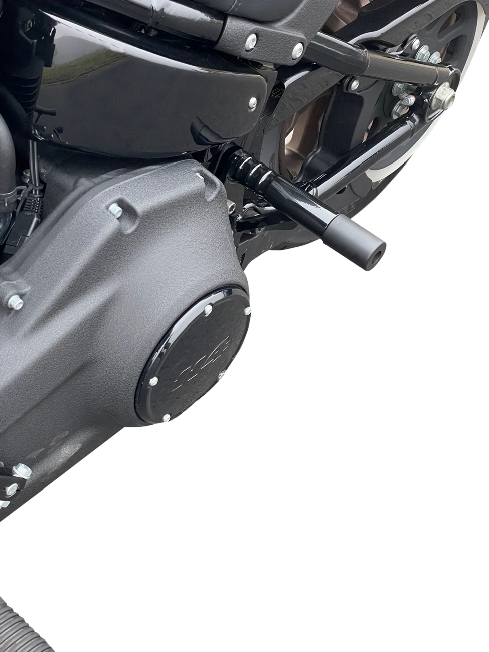 Kodlin USA Frame Guards - Rear - Black - Softail