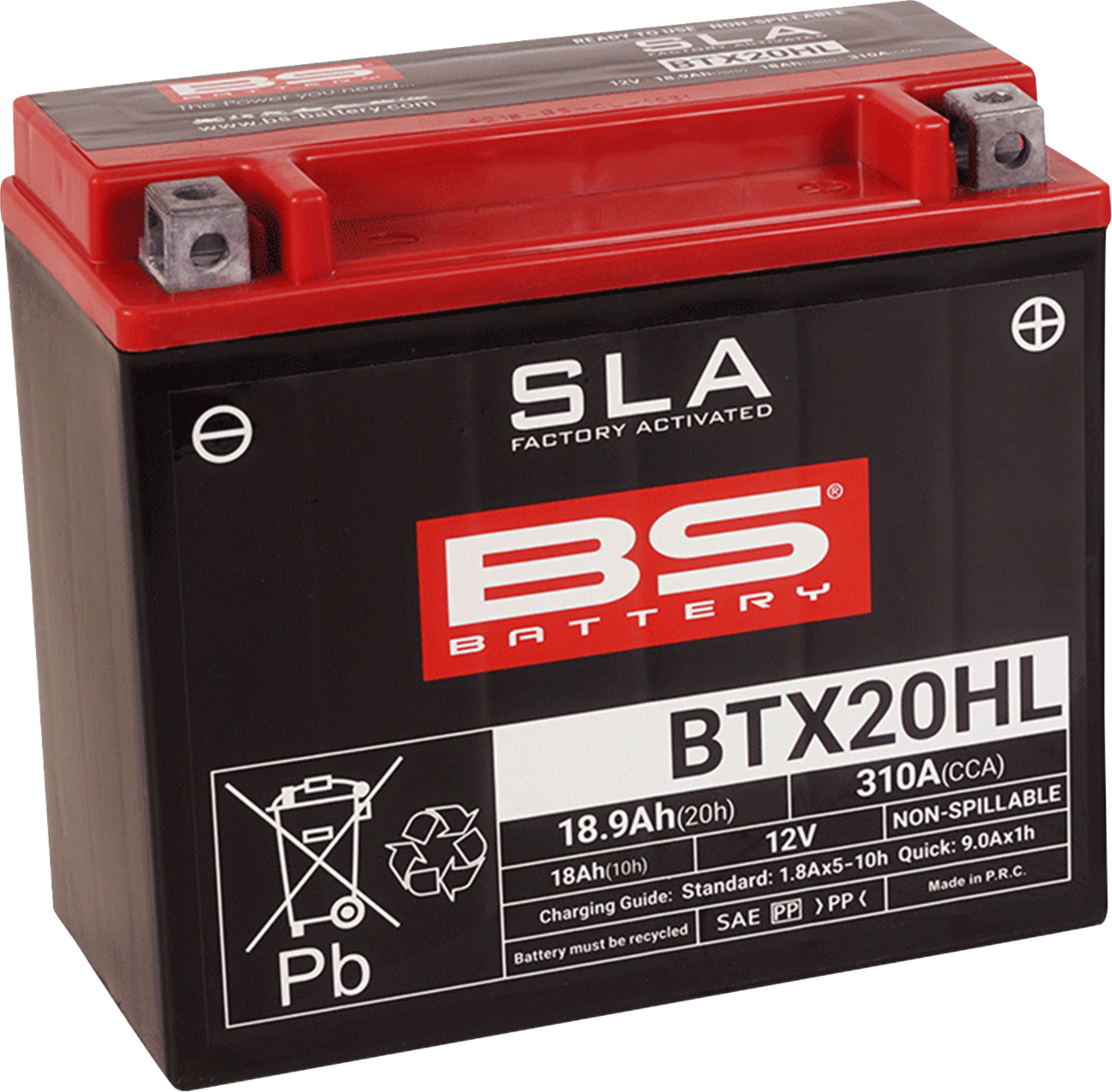 BS Battery Battery - BTX20HL (YTX)