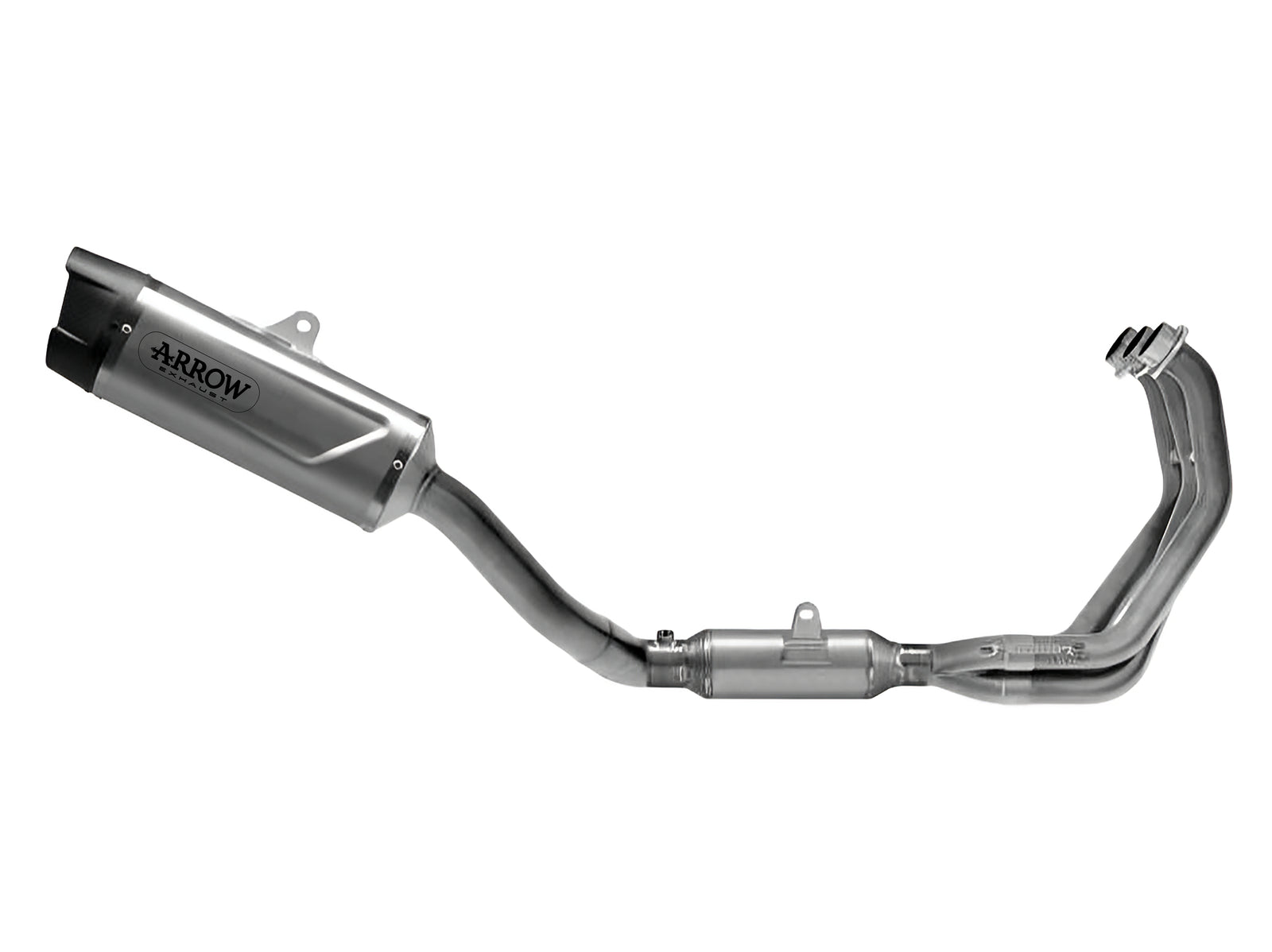 Arrow 71981PK Homologated Full System With Indy Race Evo Titanium Slip On