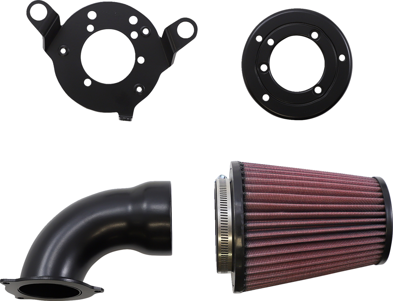 Cobra Cone Air Intake - Black - Twin Cam