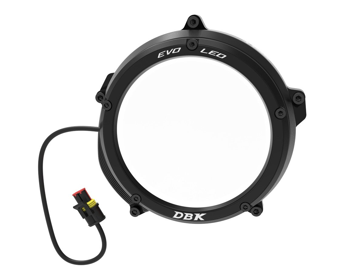 Ducabike DBK Ccktml01 KTM 1390 Clear Clutch Cover Evo LED - BLACK-BLACK