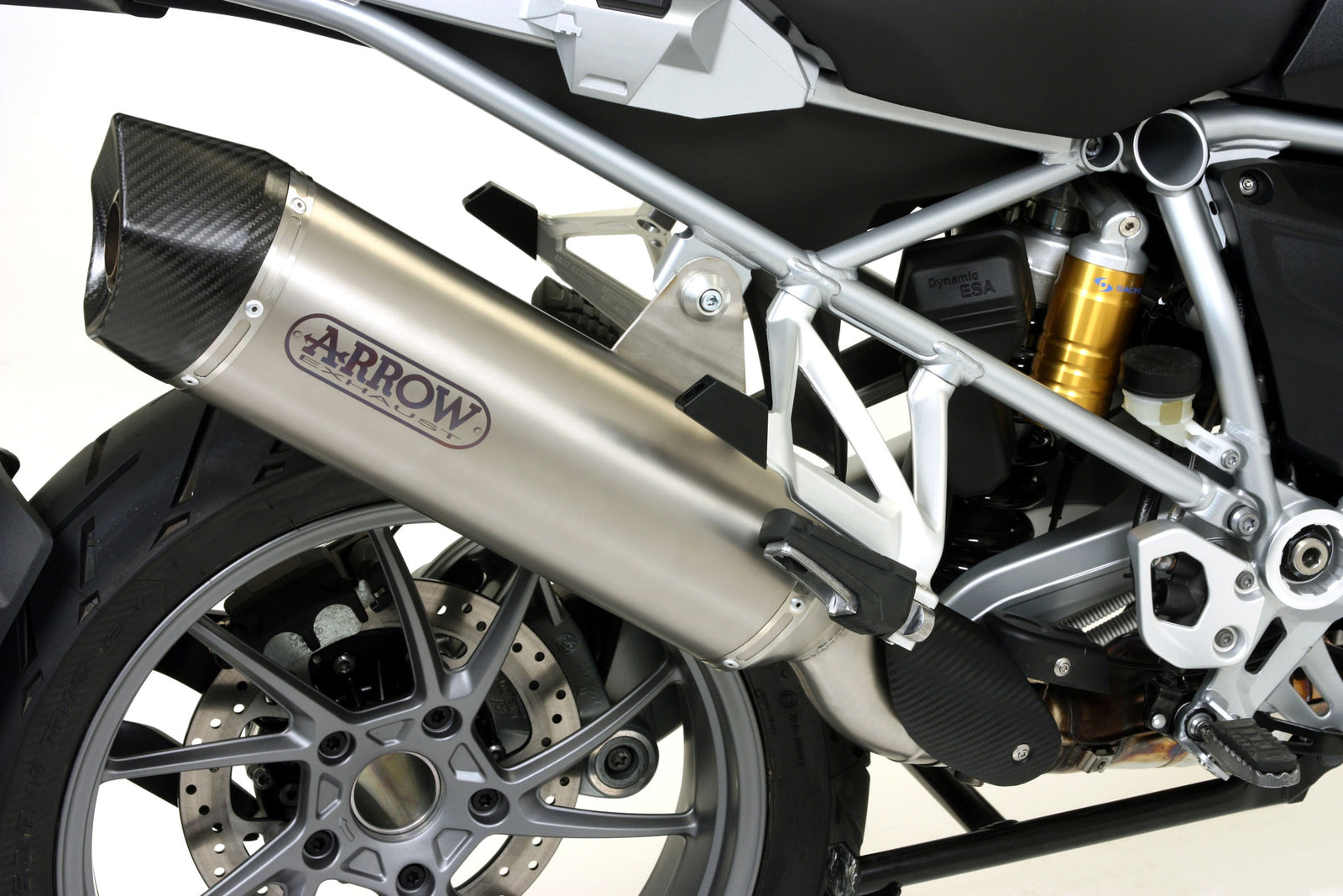 Maxi Race-Tech Titanium Slip On With Carbon End Cap