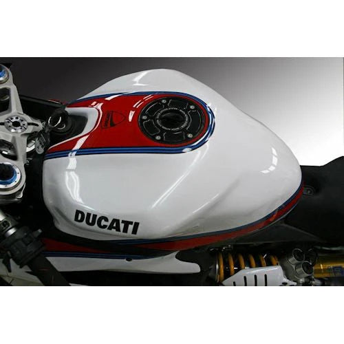 TWM Quick Action CNC Aluminum Gas Cap For Aprilia - TAPR.01