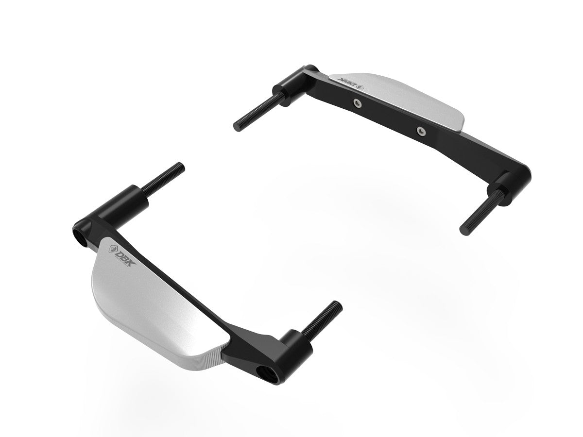 Ducabike DBK Ptst01 Frame Protection Kit - BLACK-SILVER