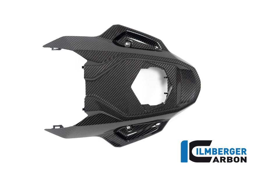 Ilmberger Carbon Rear Lower Seat Under Tray BMW M1000RR 2023-2026 - Gloss / Twill