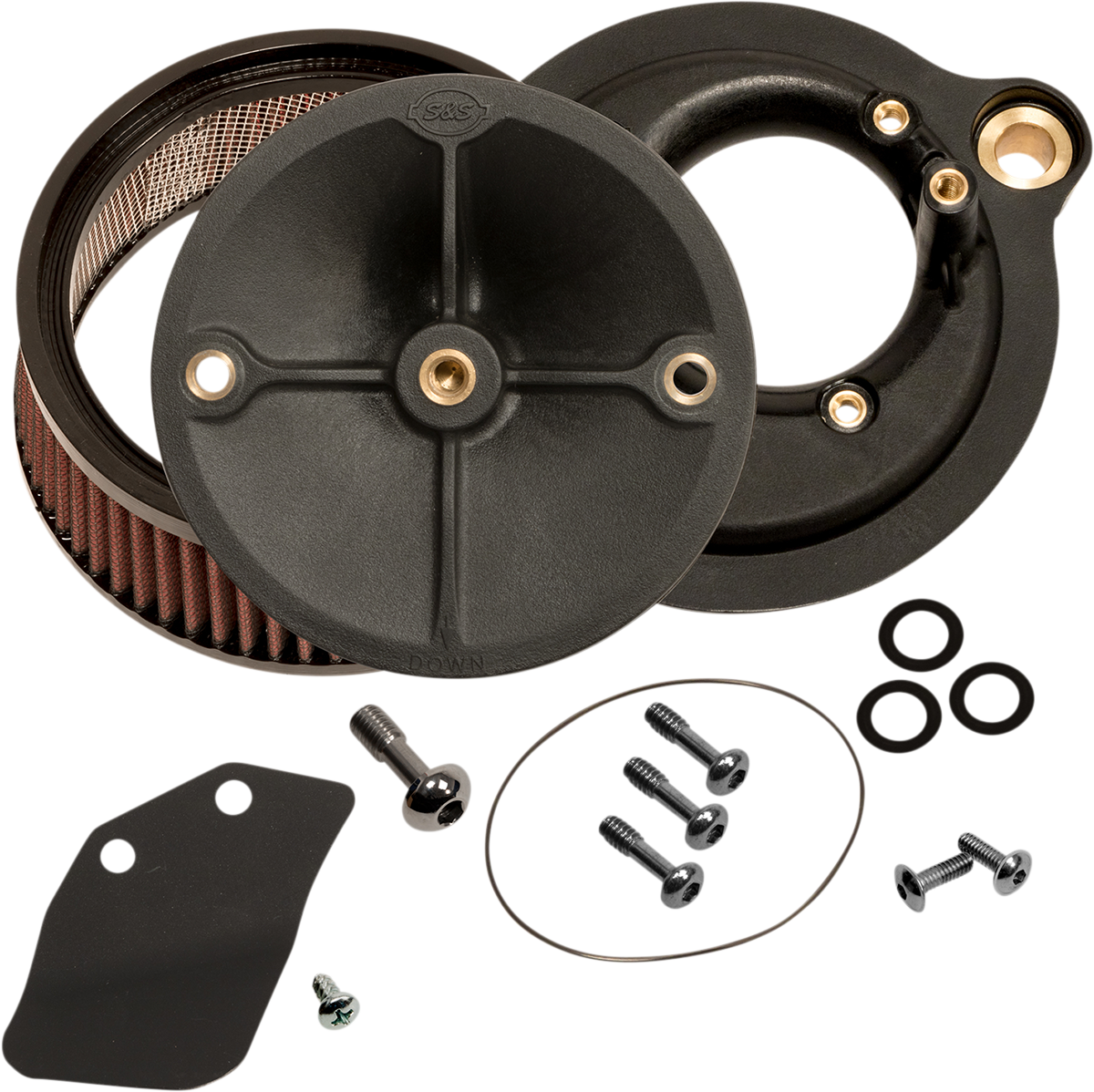 S&S Cycle Super Stock™ Stealth Air Cleaner Kit - Black
