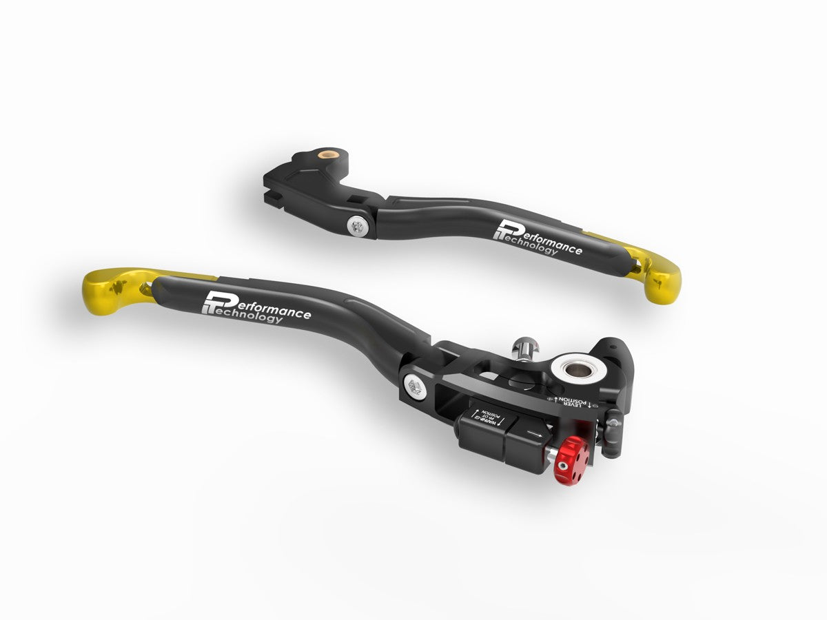 Ducabike DBK L33 Ultimate Mv Agusta Ultimate Brake + Clutch Adjustable Levers - Gold