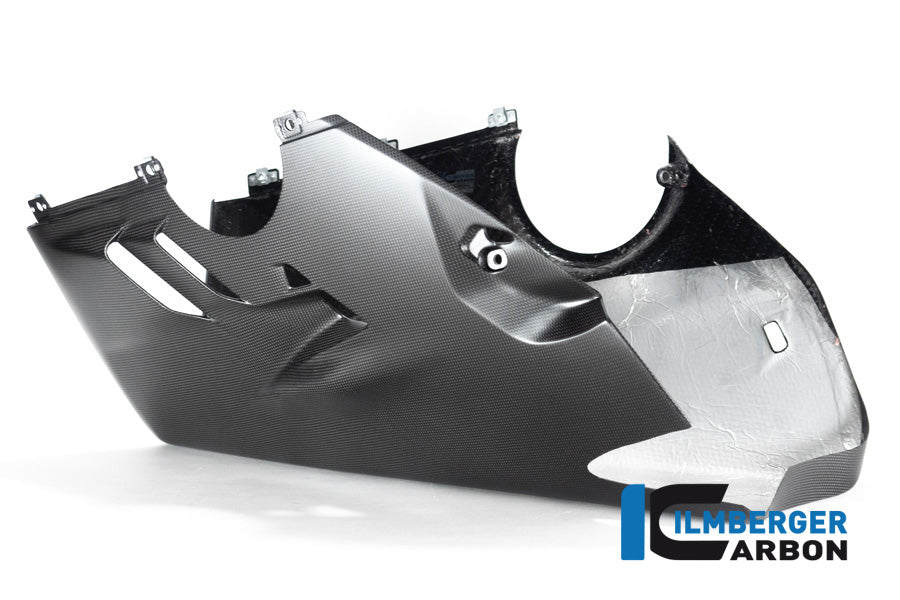 Ilmberger Carbon Belly Pan For Low Exhaust Ducati Panigale V4 S 2022 Racing - Matte