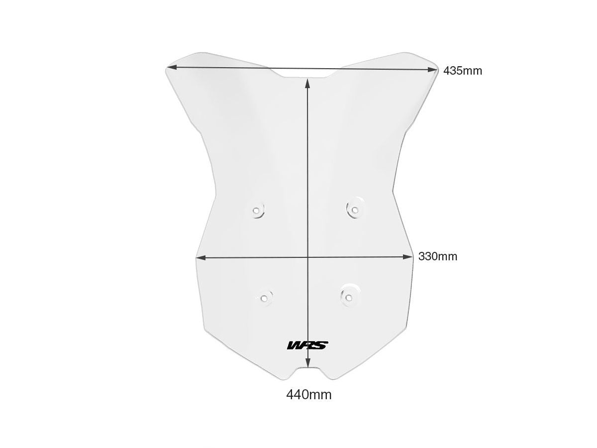 WRS Touring Windscreen KTM 1290 Superduke GT 2019-2024