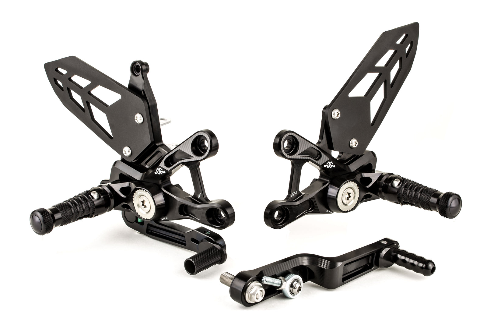 Gilles Tooling Footrest System MUE2 Black
