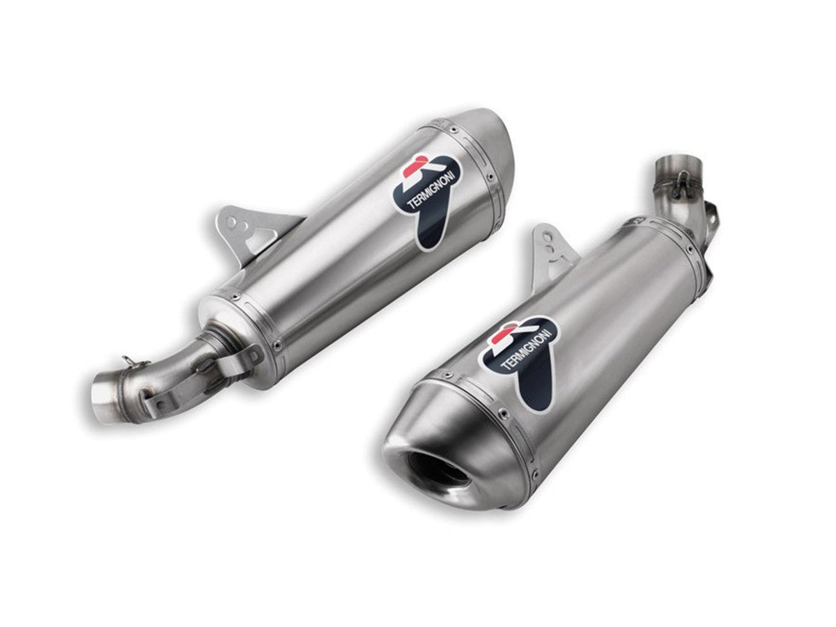Termignoni 013TO Pair Of Approved Silencers Titanium Ducati Monster