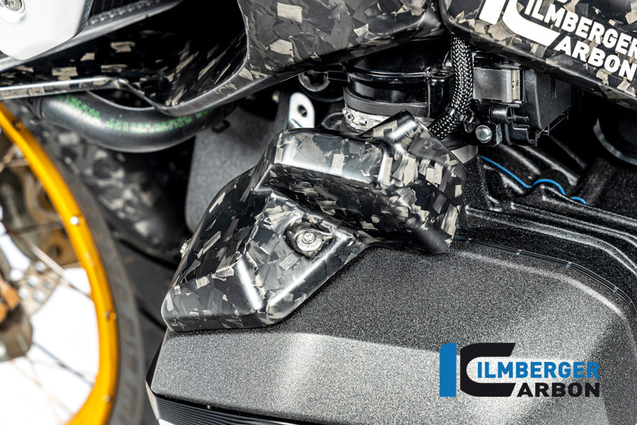 Ilmberger Carbon Injector Nozzle Cover Left BMW R 1300 GS - Matte / Forged