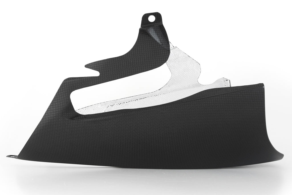 Fullsix Carbon BELLY PAN - Underseat / Slip- On Exhaust