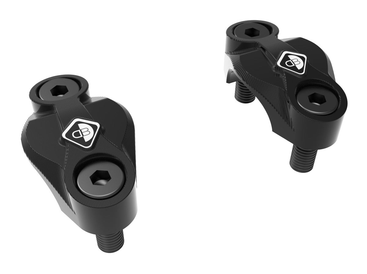 Ducabike DBK BM21 KTM Handlebar Clamps - Black